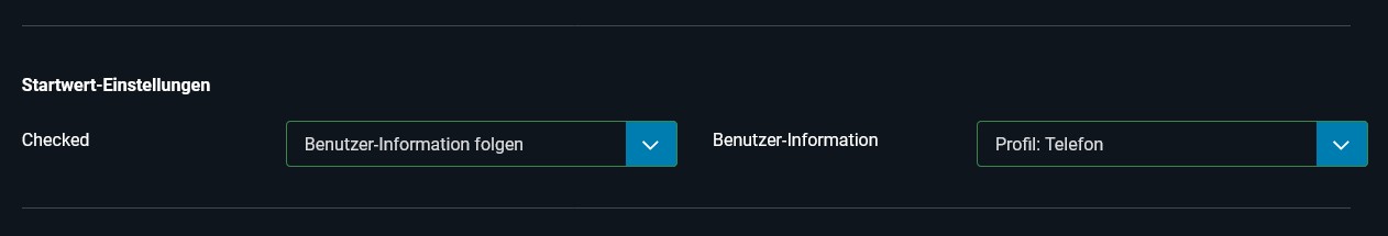 Einer Benutzer-Information folgen