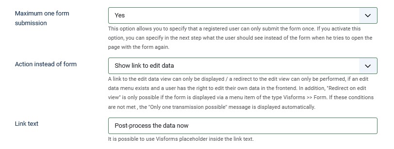 Freely assign the link text