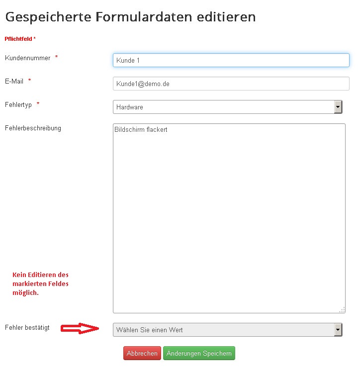 Edit data view for group editor Edit data view for group editor