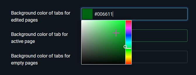 Progress Indicator Color Selection