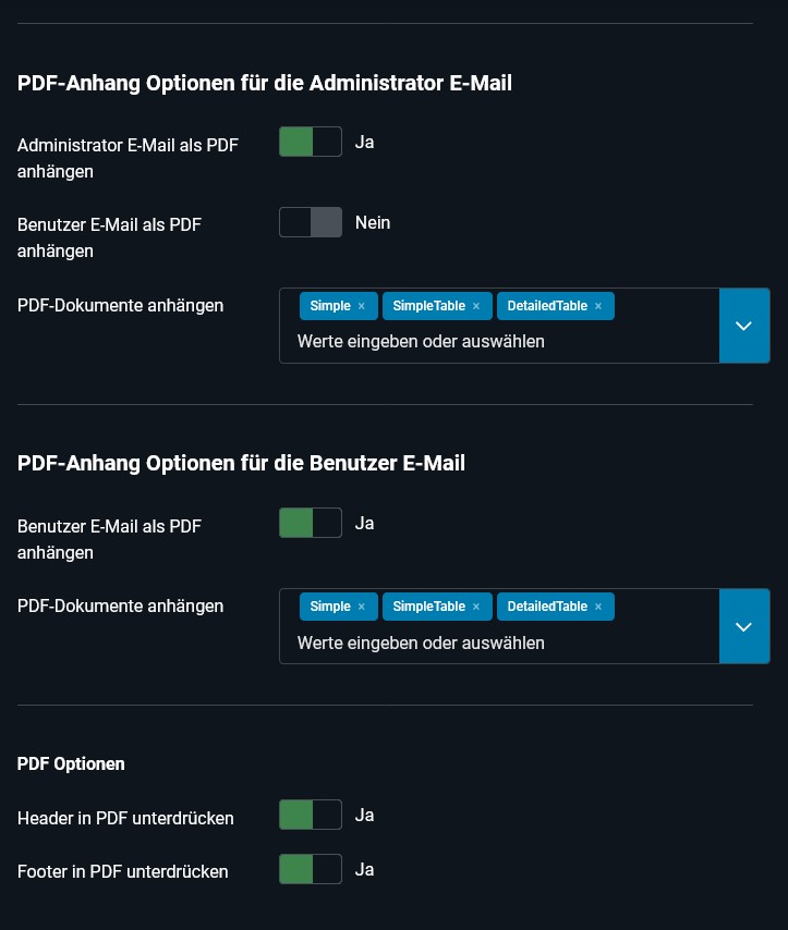 PDF-Anhänge in E-Mails