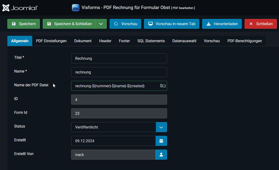Der Datei-Name des PDF-Dokuments