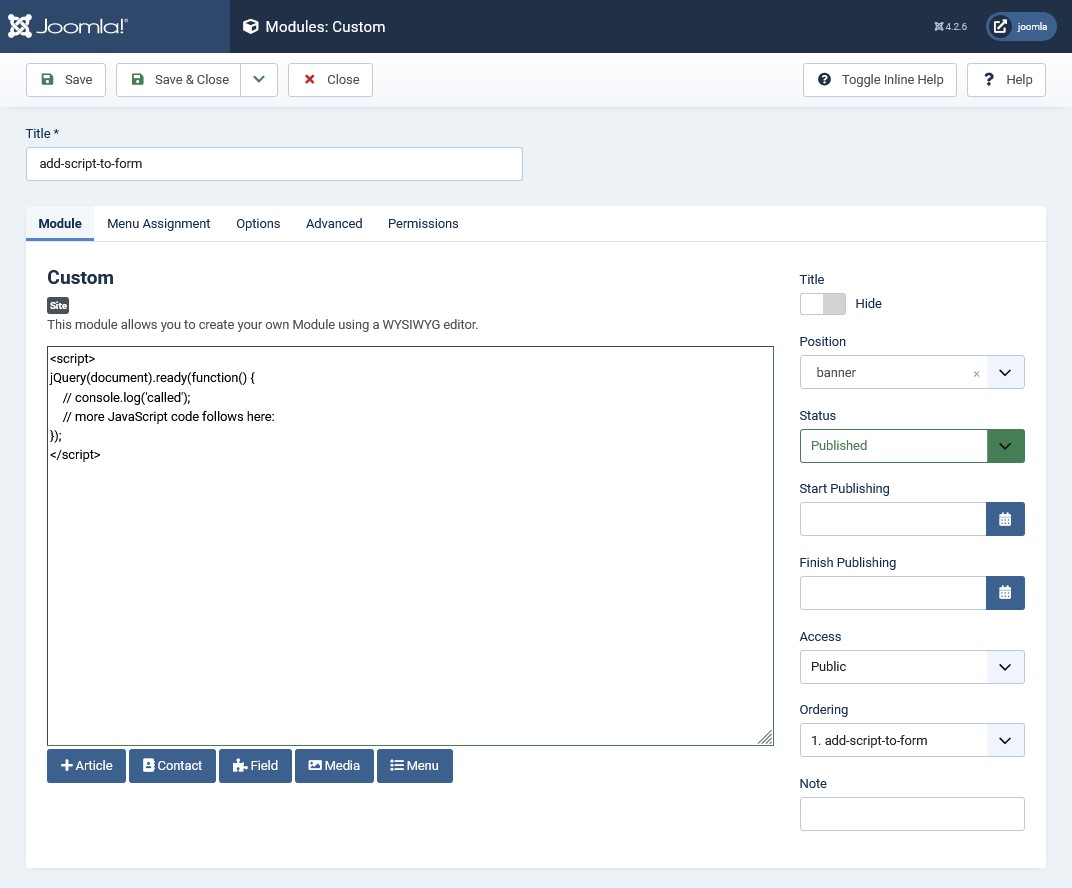 Hide Title Hide Title